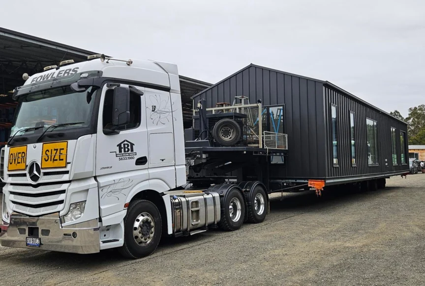 Modular Home Delivery